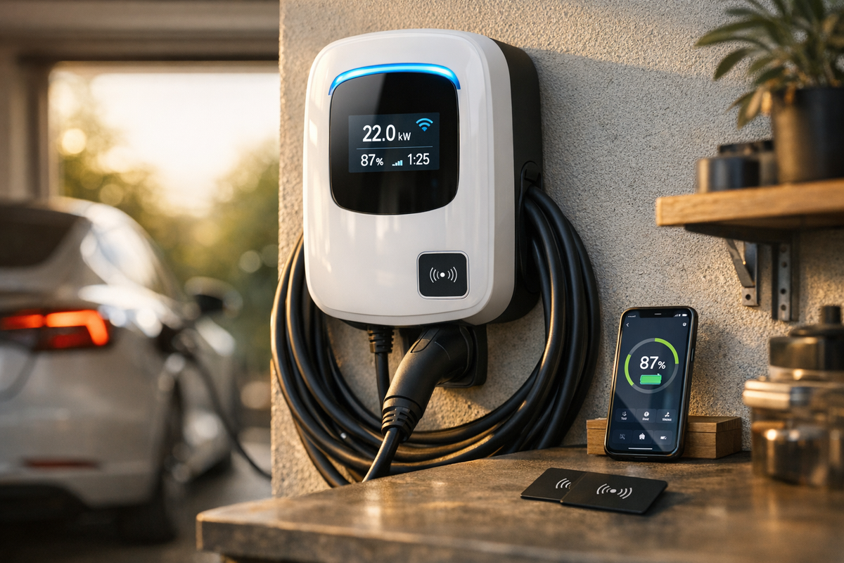 Wallbox 22 kW weiß – Schnäppchenmarkt Raum Ingolstadt