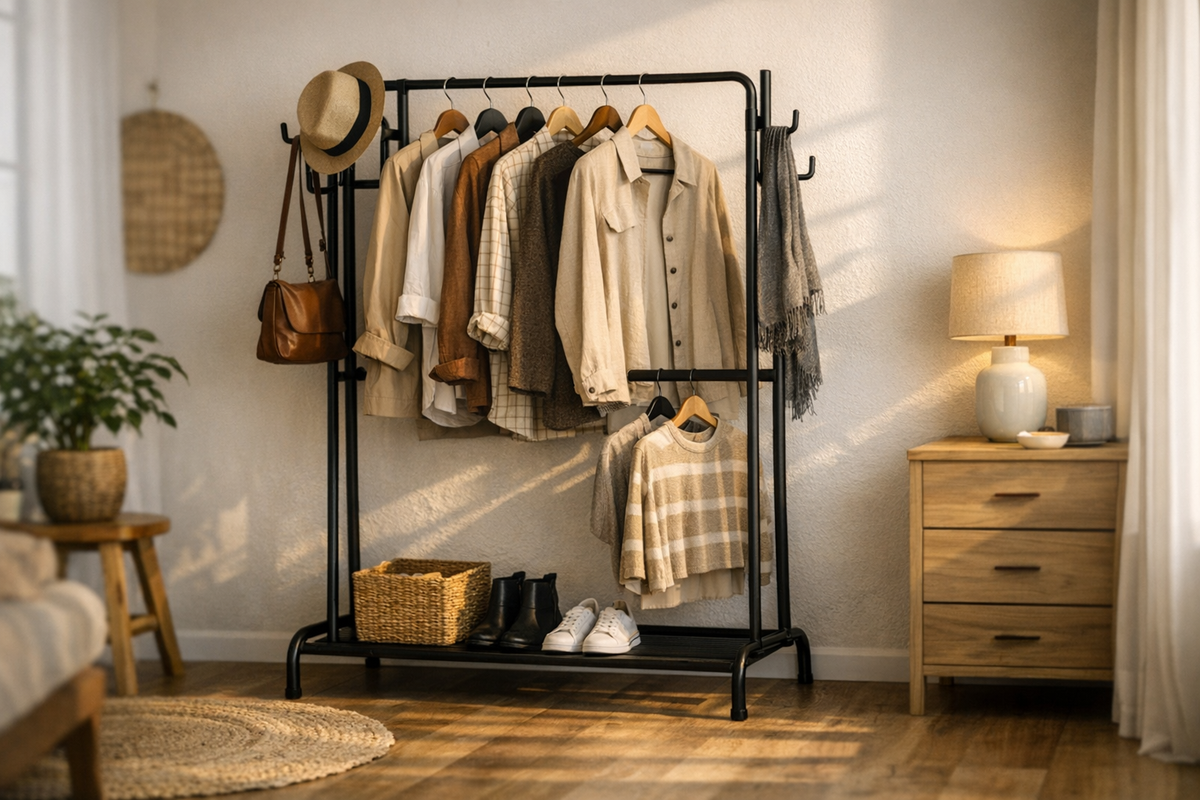 Kleiderständer Garderobenständer 110x150x55cm | Schnäppchenmarkt Raum Ingolstadt