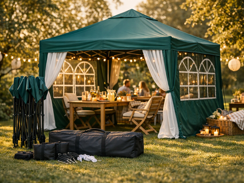Faltpavillon 3x3m grün günstig | Schnäppchenmarkt Raum Ingolstadt