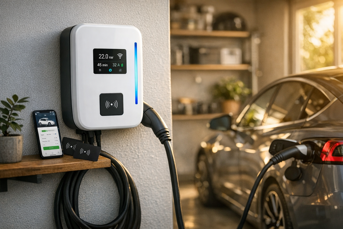 Wallbox 22 kW Weiß | Schnäppchenmarkt Raum Ingolstadt