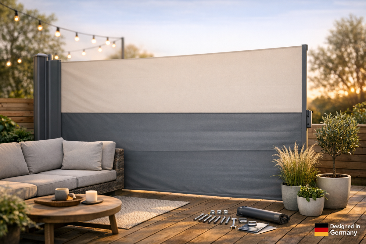 Seitenmarkise 500 x 160 cm Sichtschutz | Schnäppchenmarkt Raum Ingolstadt
