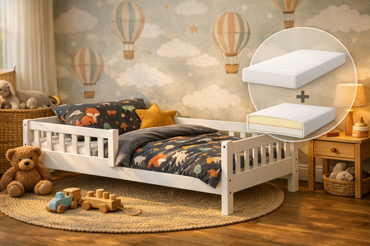 Kinderbett Jugendbett 90x200 cm Weiß | Schnäppchenmarkt Raum Ingolstadt