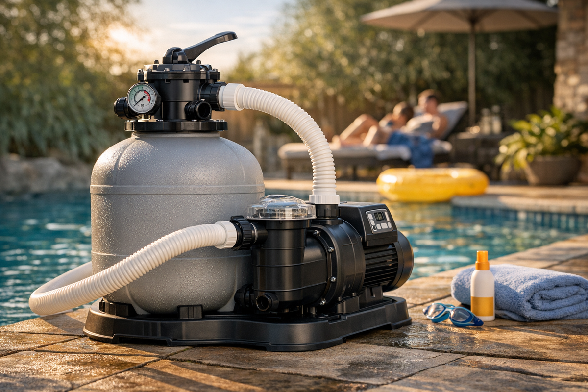 Sandfilteranlage Poolfilter mit Pumpe | Schnäppchenmarkt Raum Ingolstadt