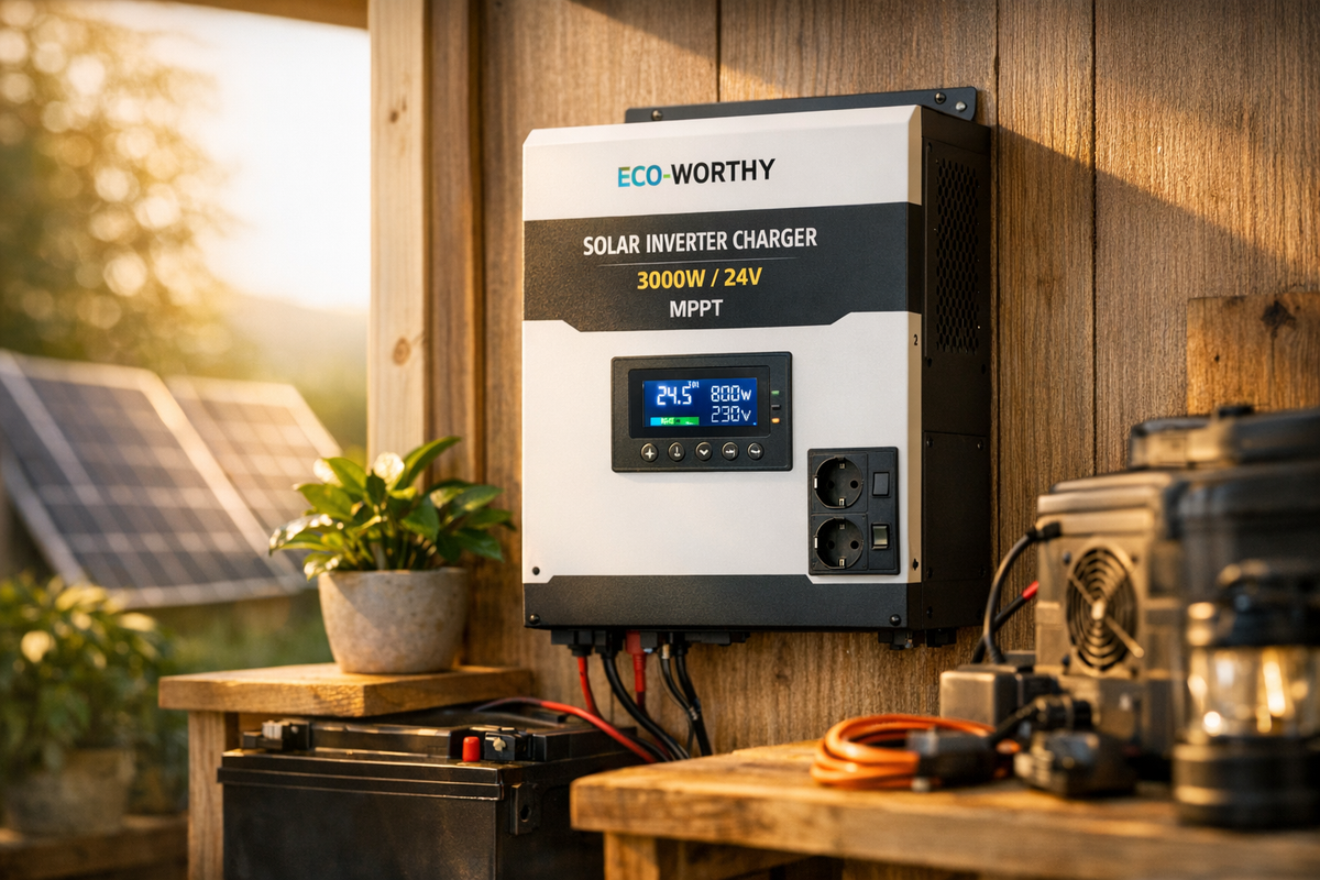Solarladewandler Wechselrichter 3000W 24V | Schnäppchenmarkt Raum Ingolstadt