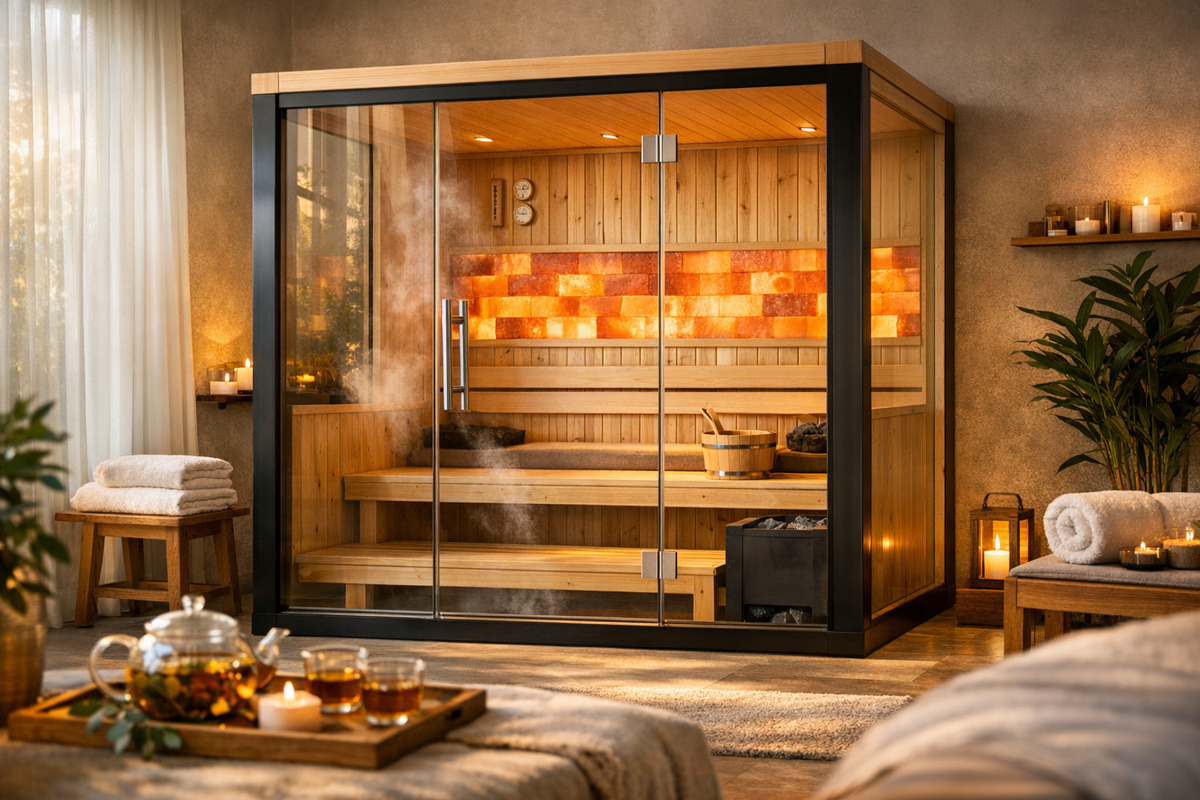 Indoor Sauna 4 Personen 8kW | Schnäppchenmarkt Raum Ingolstadt