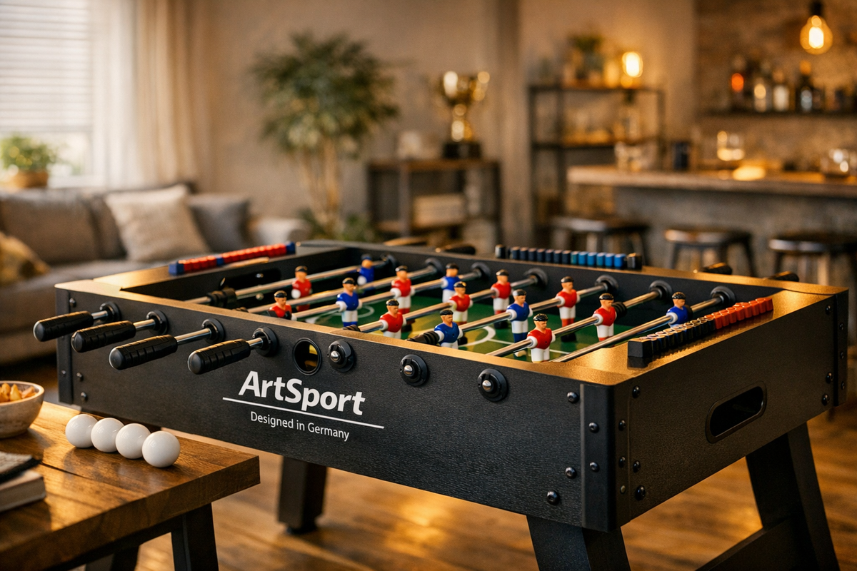 Tischkicker Kickertisch MDF schwarz | Schnäppchenmarkt Raum Ingolstadt