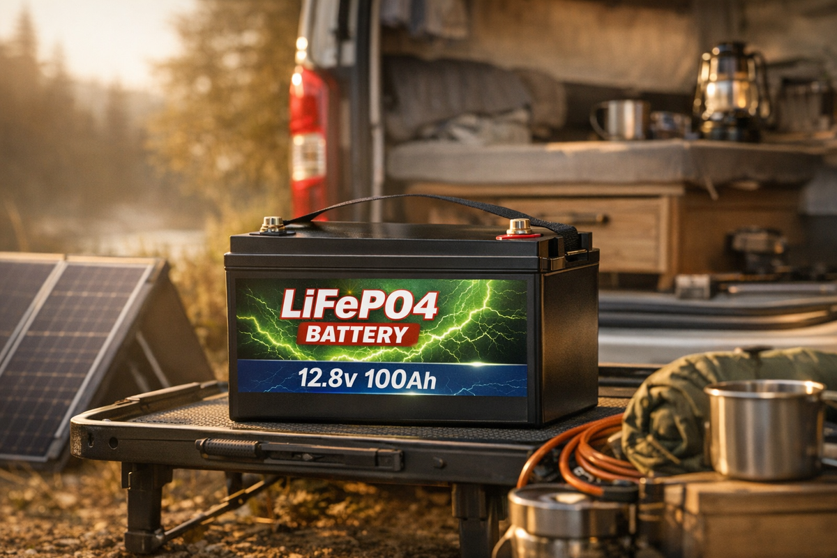 LiFePO4 Akku 12,8V 100Ah | Schnäppchenmarkt Raum Ingolstadt