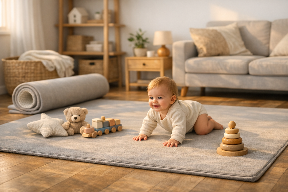 Krabbelmatte Teppich Spielmatte 120x180cm | Schnäppchenmarkt Raum Ingolstadt
