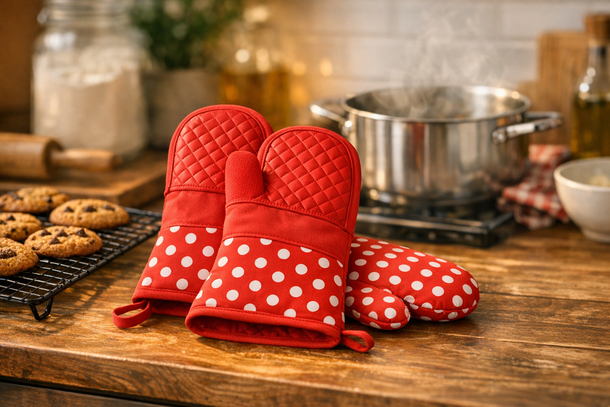 Topfhandschuh Ofenhandschuh rot | Schnäppchenmarkt Raum Ingolstadt