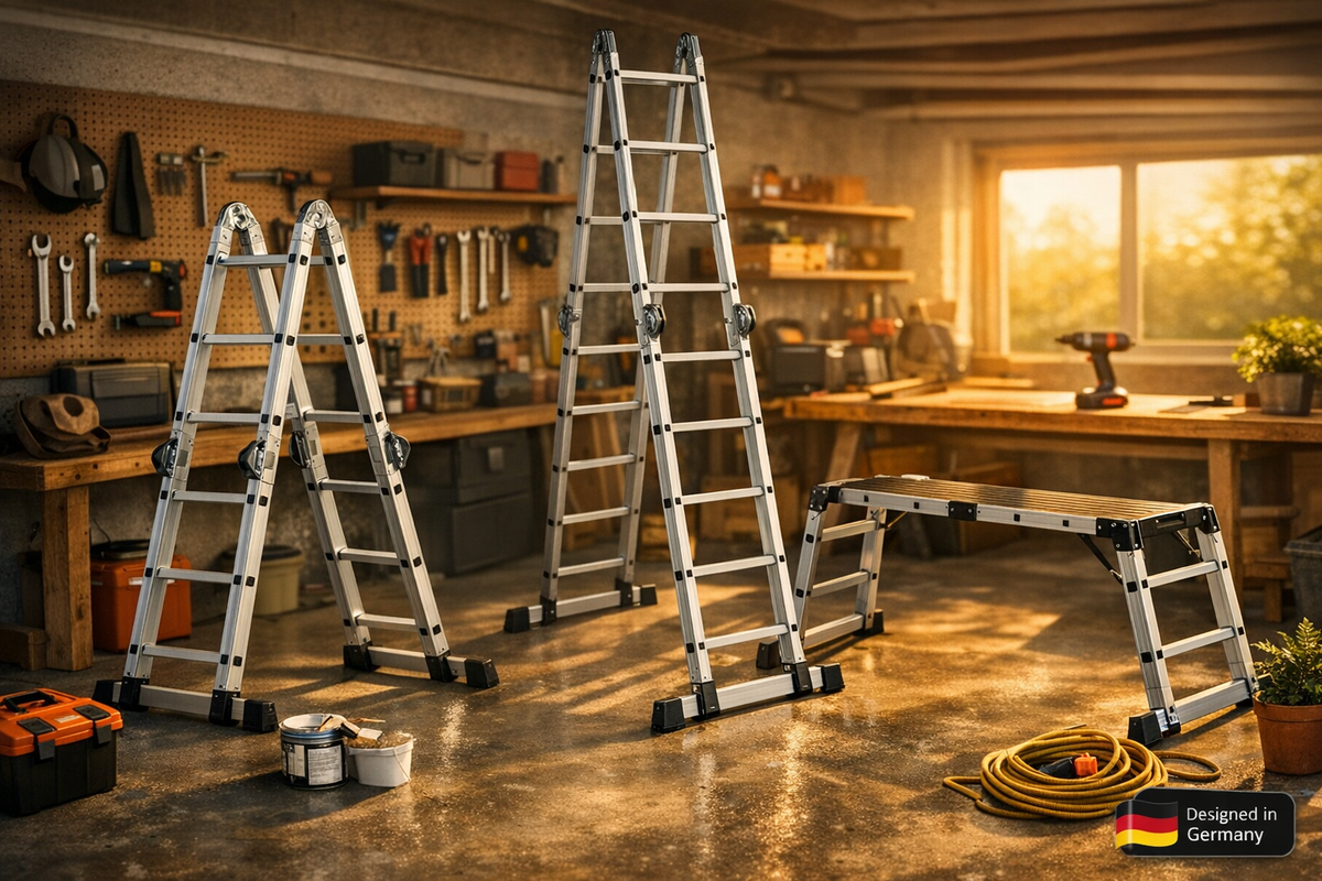 Leiter Mehrzweckleiter 360 cm Aluminium | Schnäppchenmarkt Raum Ingolstadt