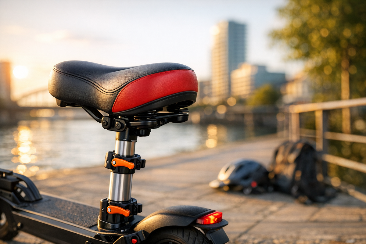 Scootersattel 45x26 cm schwarz | Schnäppchenmarkt Raum Ingolstadt