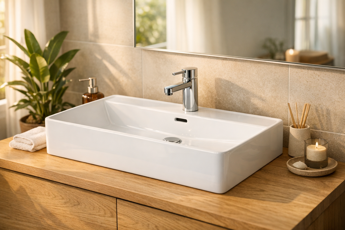 Modernes Aufsatz Waschbecken 81x39,5cm | Schnäppchenmarkt Raum Ingolstadt