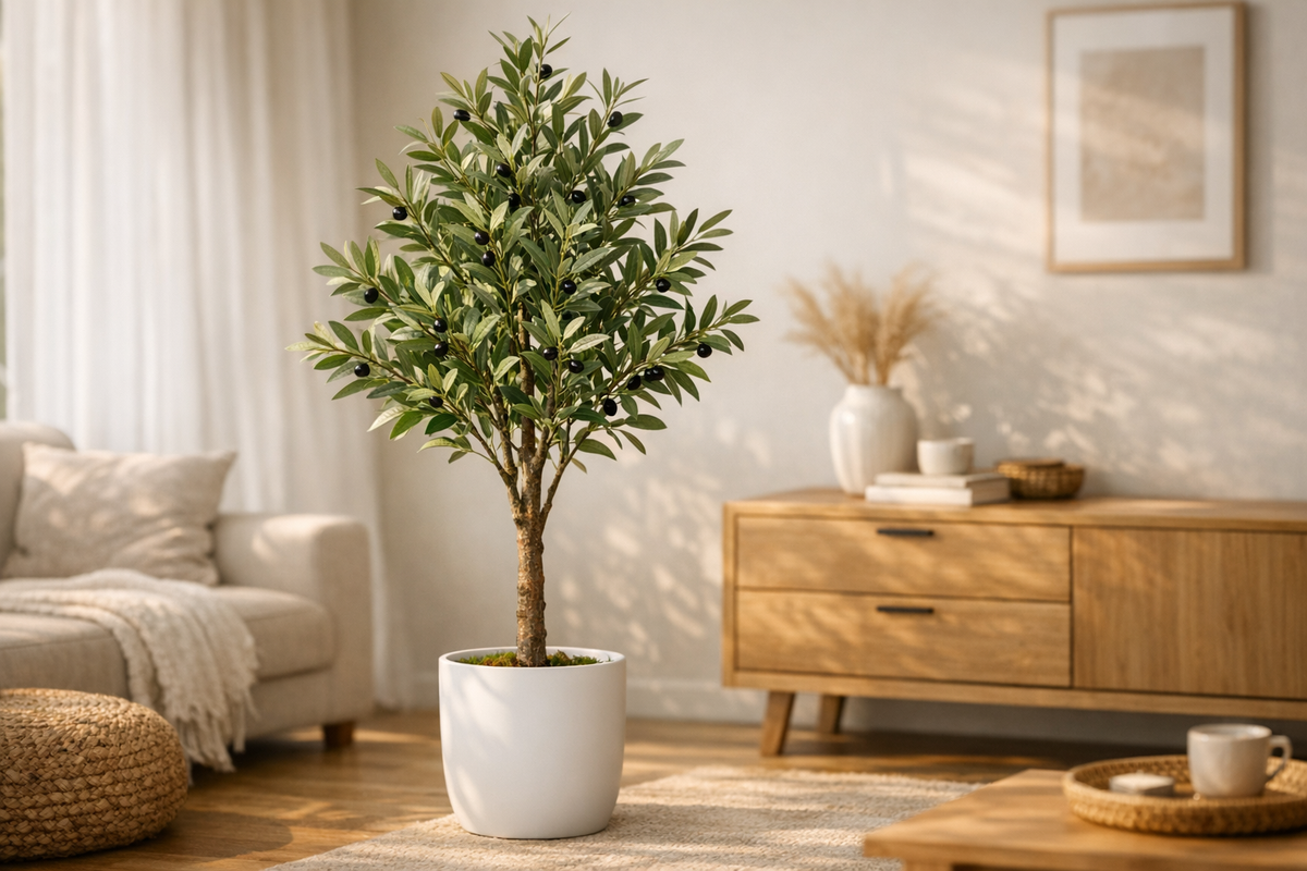 Olivenbaum Kunstpflanze 120cm | Schnäppchenmarkt Raum Ingolstadt