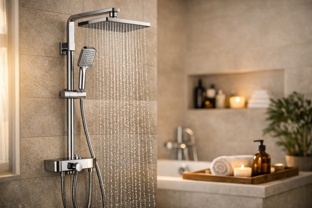 Regendusche Duschsystem Set chrom | Schnäppchenmarkt Raum Ingolstadt