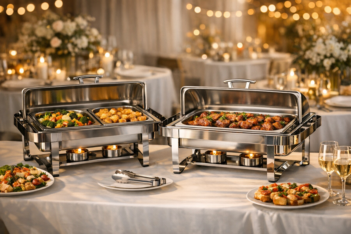 Chafing Dish Buffetwärmer Set 2x9l | Schnäppchenmarkt Raum Ingolstadt