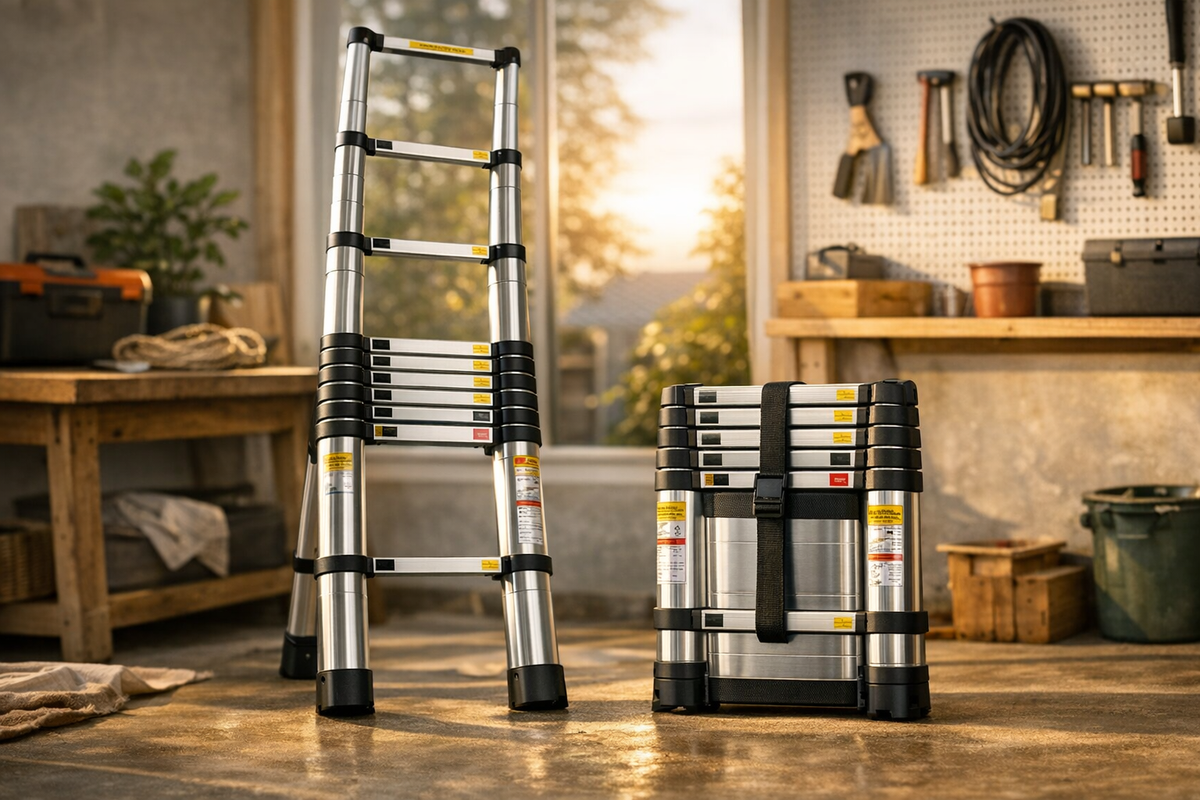 Teleskopleiter Aluminium | Schnäppchenmarkt Raum Ingolstadt