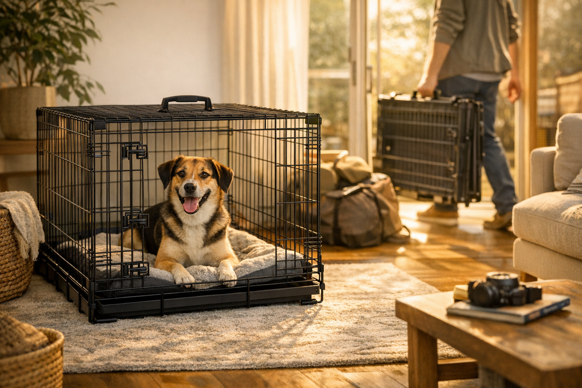Hundekäfig 107x71x77cm – Schnäppchen im Raum Ingolstadt | Lagerverkauf