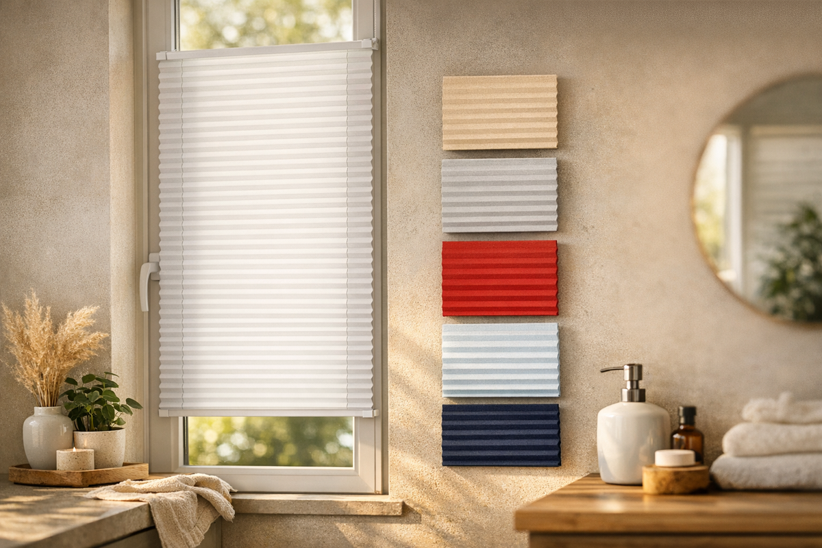 Plissee Faltrollo 40x130 cm weiß | Schnäppchenmarkt Raum Ingolstadt