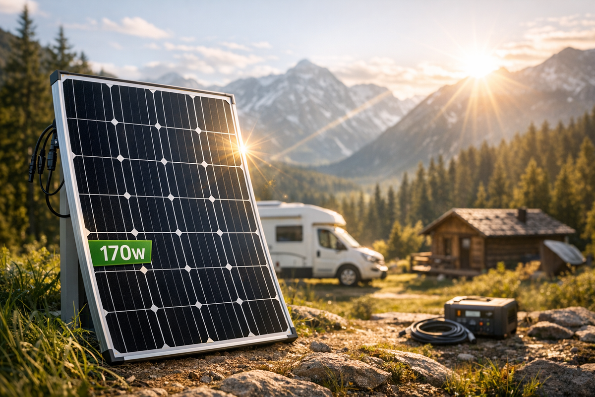 Solarmodul 170W monokristallin | Schnäppchenmarkt Raum Ingolstadt