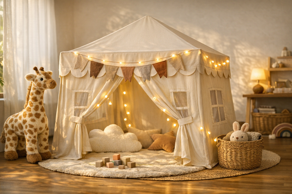 Kinderspielzelt Beige | Schnäppchenmarkt Raum Ingolstadt