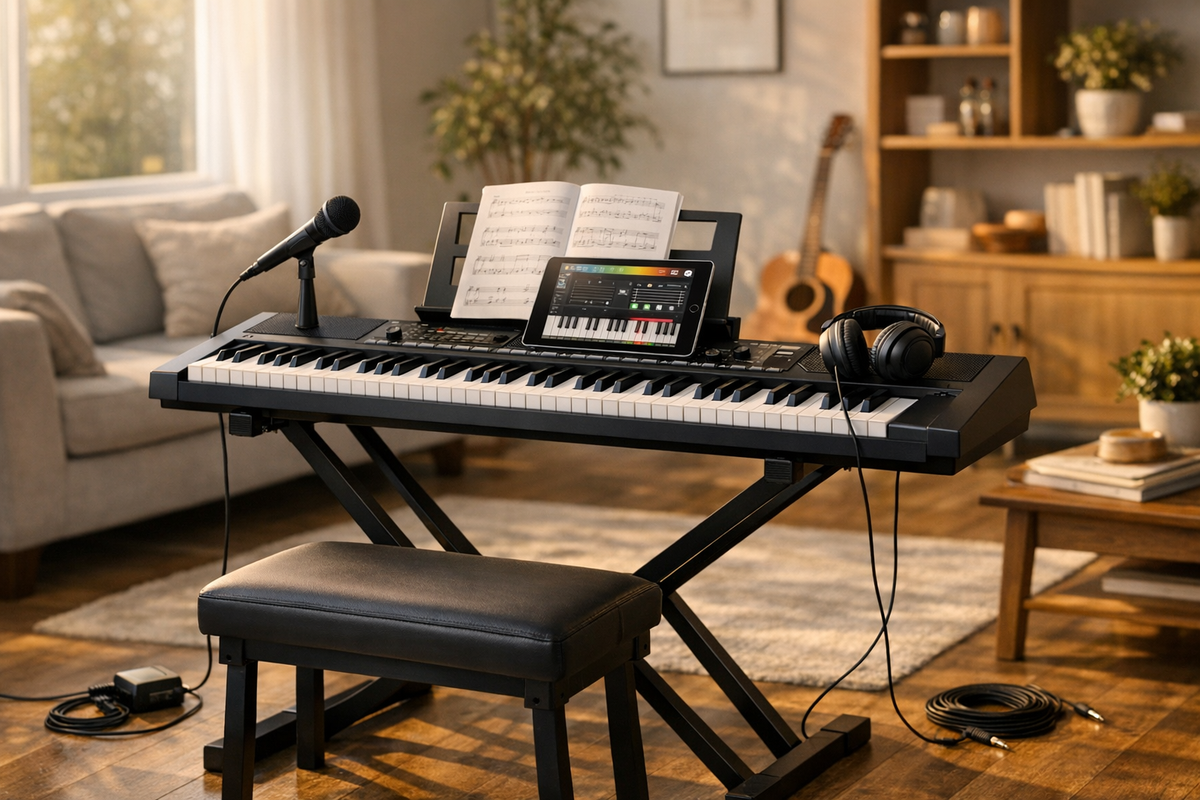 Keyboard E-Piano schwarz | Schnäppchenmarkt Raum Ingolstadt