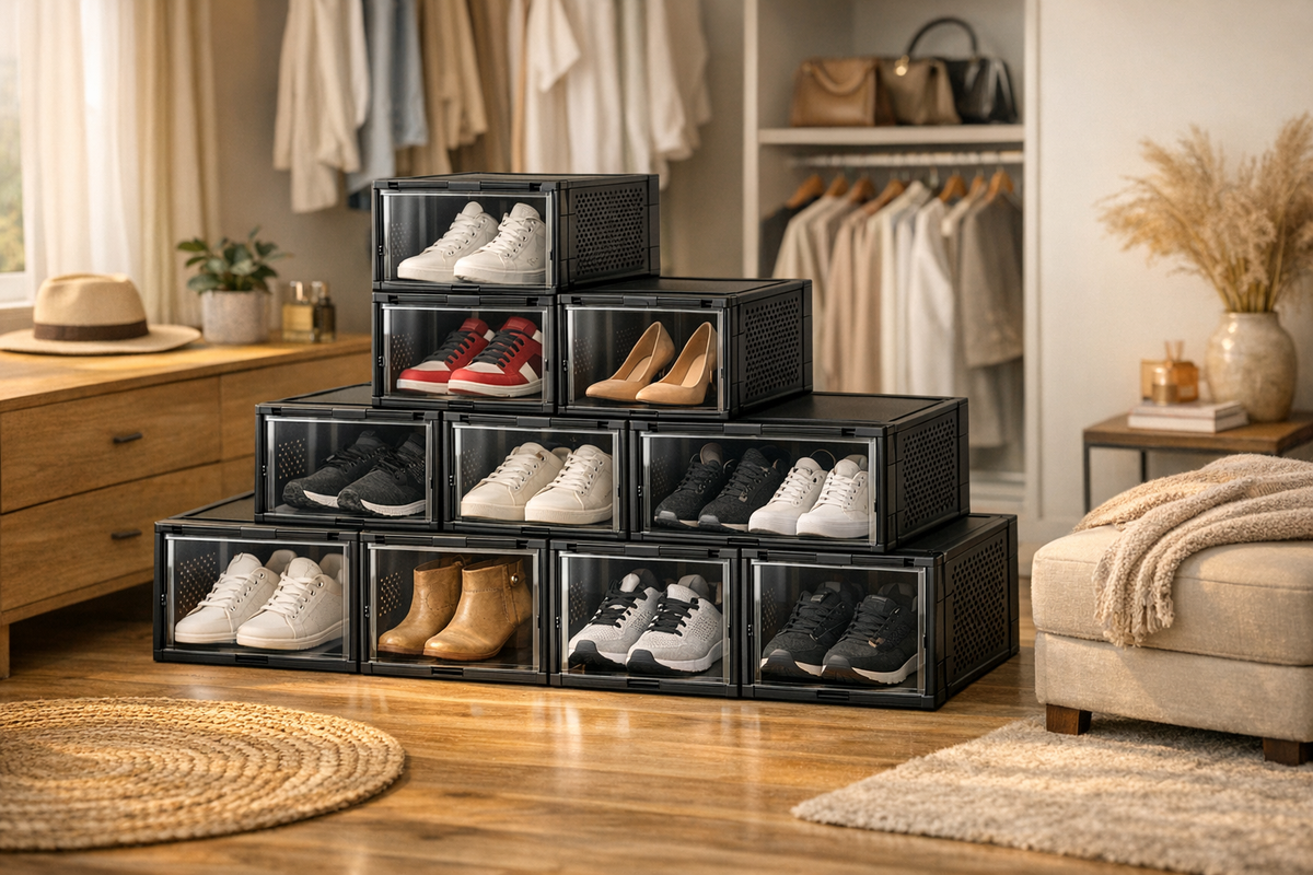 Schuhbox Organizer 12er Pack | Schnäppchenmarkt Raum Ingolstadt