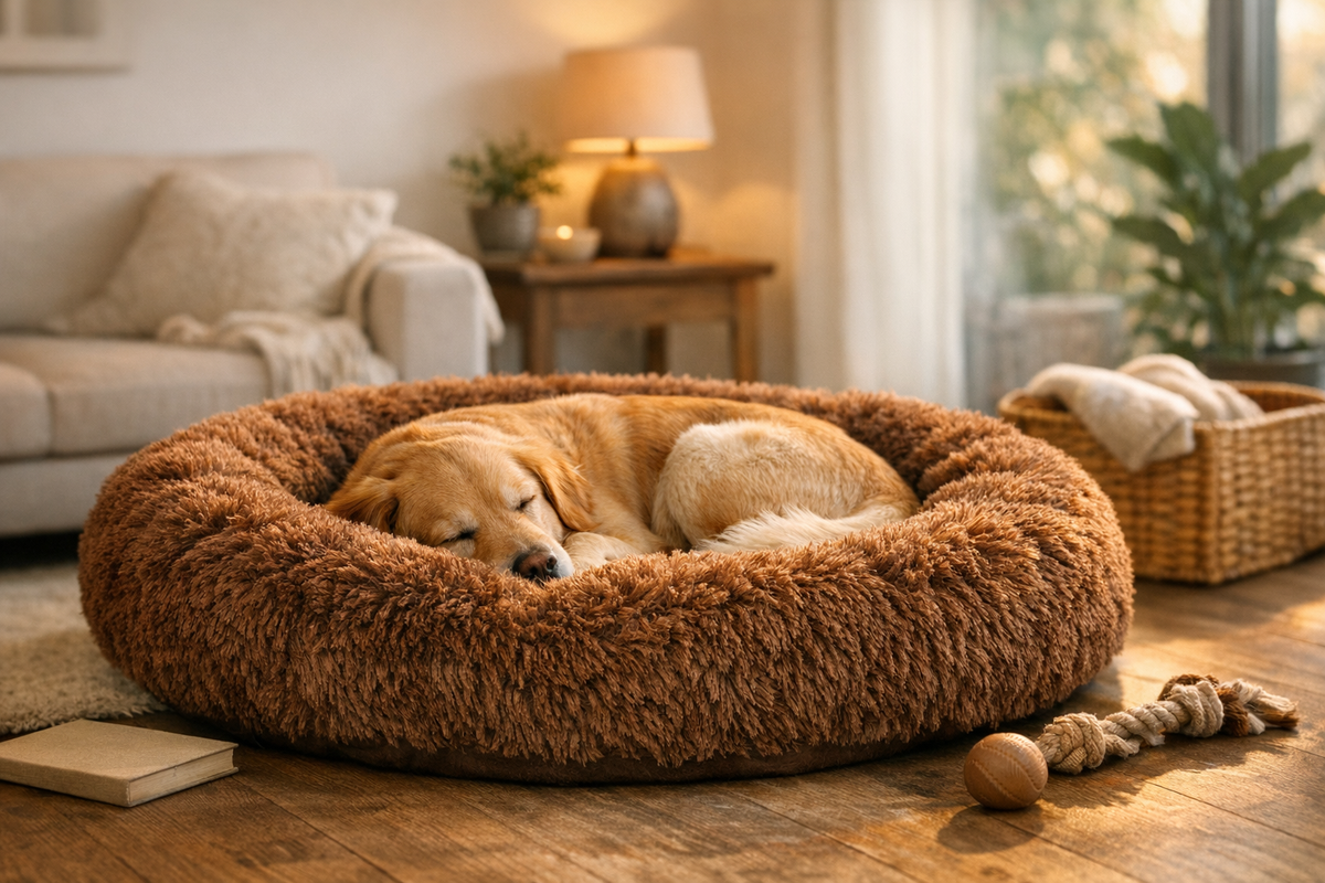 Hundebett 100x100x20 cm hellgrau | Schnäppchenmarkt Raum Ingolstadt