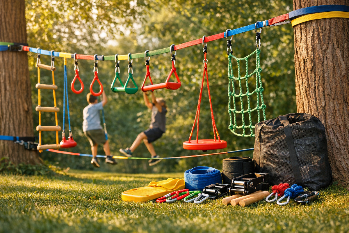 Slackline Set Hindernisparkour | Schnäppchenmarkt Raum Ingolstadt