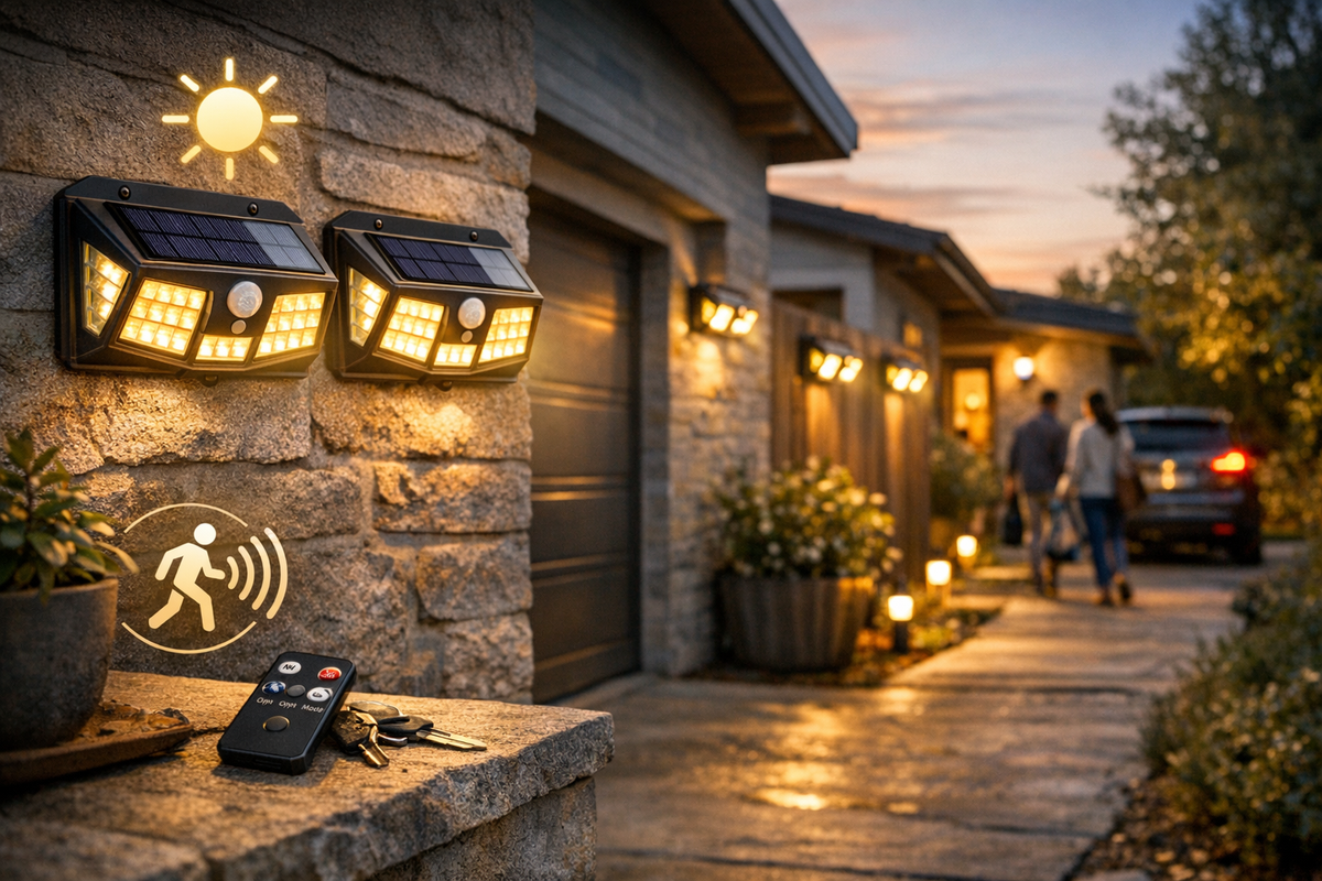Solarlampe Bewegungsmelder Set | Schnäppchenmarkt Raum Ingolstadt