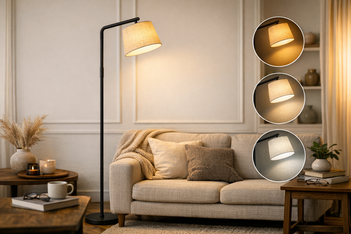 Stehlampe Leselampe dimmbar 10W, 170cm | Schnäppchenmarkt Raum Ingolstadt