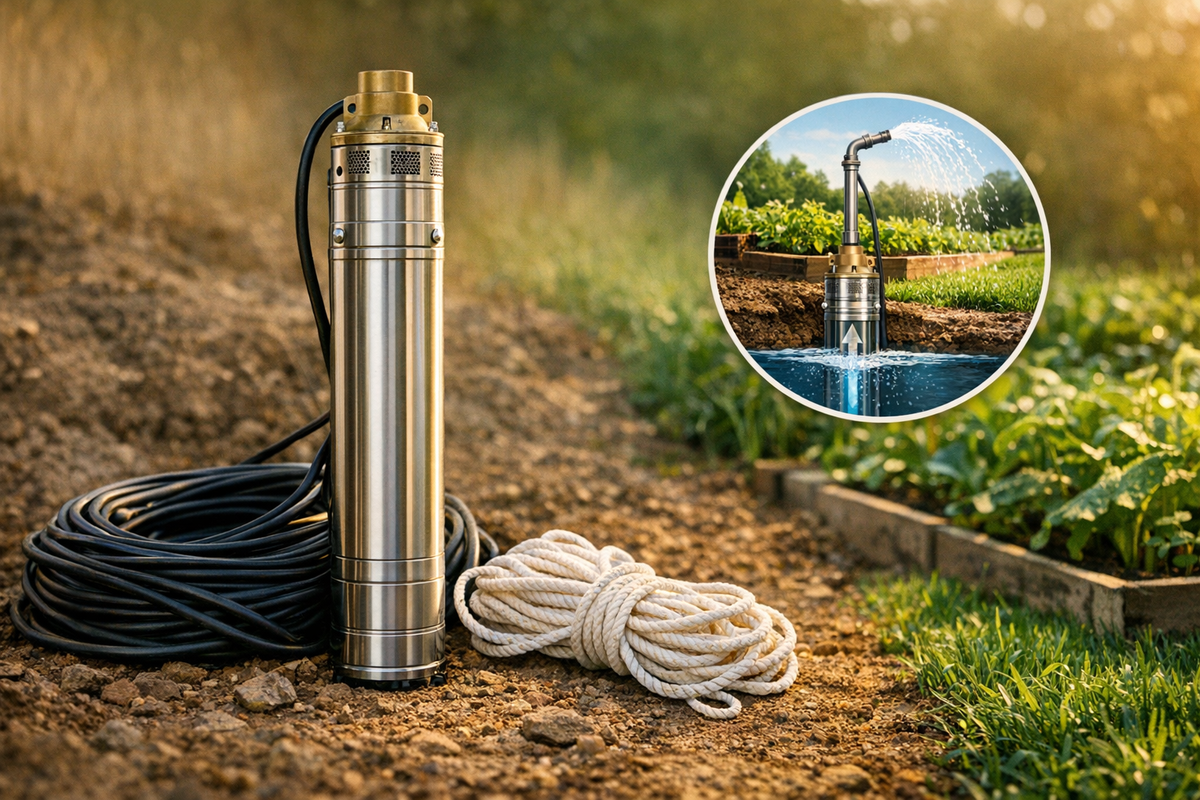 Tiefbrunnenpumpe 750W für Sand und Brunnen | Schnäppchenmarkt Raum Ingolstadt