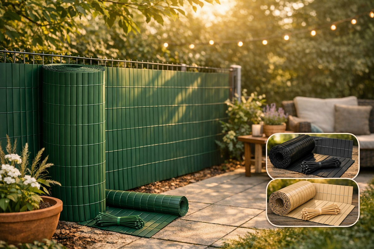 Sichtschutzmatte Zaunmatte 160x500cm grün | Schnäppchenmarkt Ingolstadt
