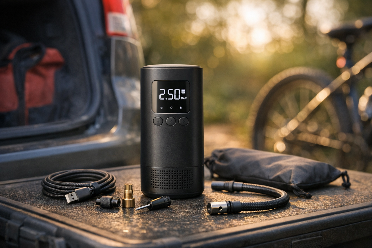 Elektrische Luftpumpe Kompressor 6000mAh | Schnäppchenmarkt Raum Ingolstadt