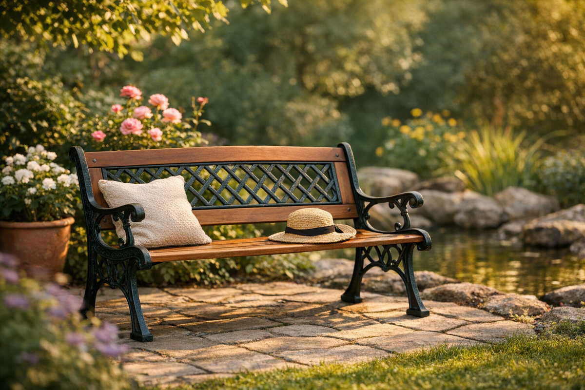 Gartenbank 2-Sitzer wetterfest gusseisen | Schnäppchenmarkt Raum Ingolstadt
