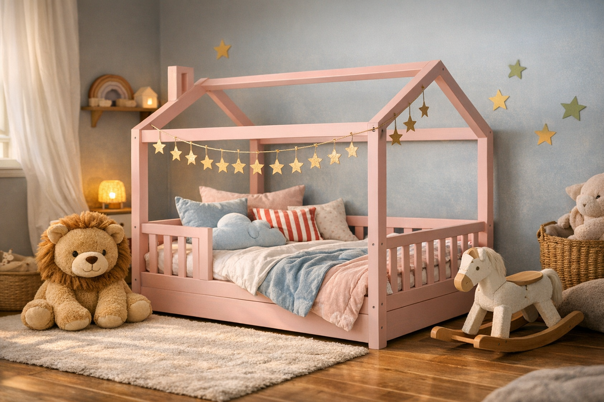 Hausbett Kinderbett Massivholz | Schnäppchenmarkt Raum Ingolstadt