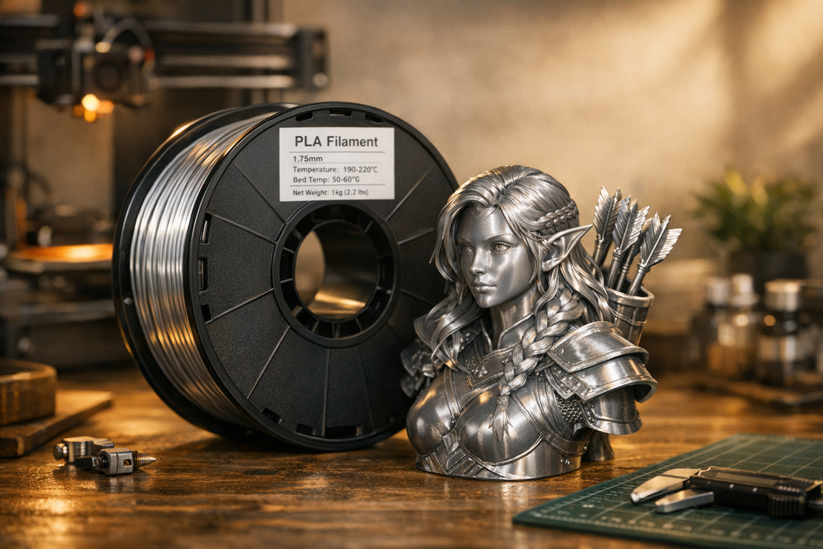 3D Drucker Filament PLA Metallic | Schnäppchenmarkt Raum Ingolstadt
