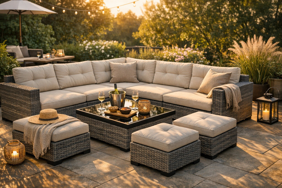 Loungemöbel Set Gartenset 7 Personen | Schnäppchenmarkt Raum Ingolstadt
