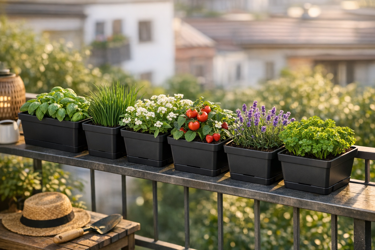 Blumenkasten Pflanzkübel, schwarz | Schnäppchenmarkt Raum Ingolstadt