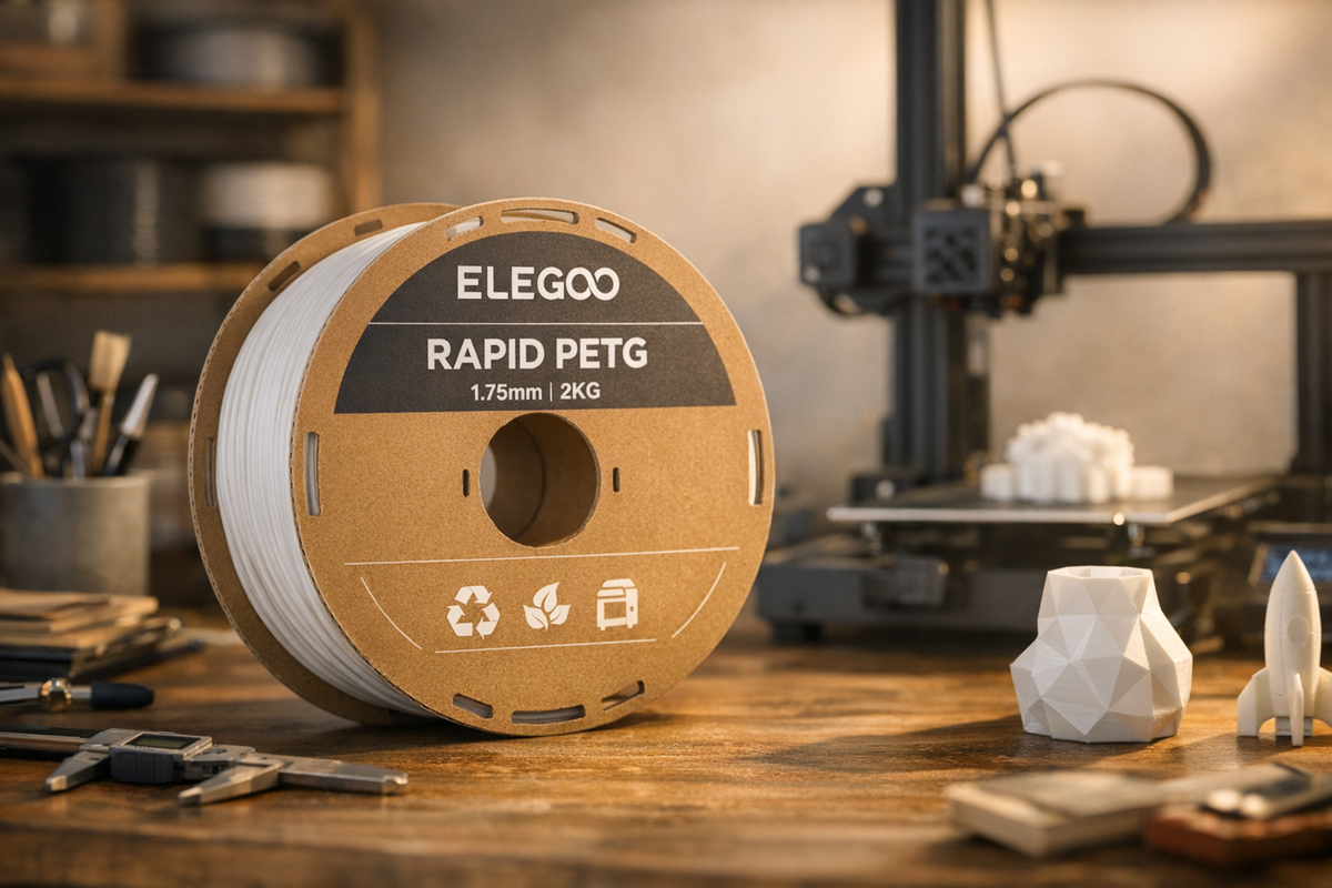 PETG Filament 1,75 mm 2 kg weiß | Schnäppchenmarkt Raum Ingolstadt