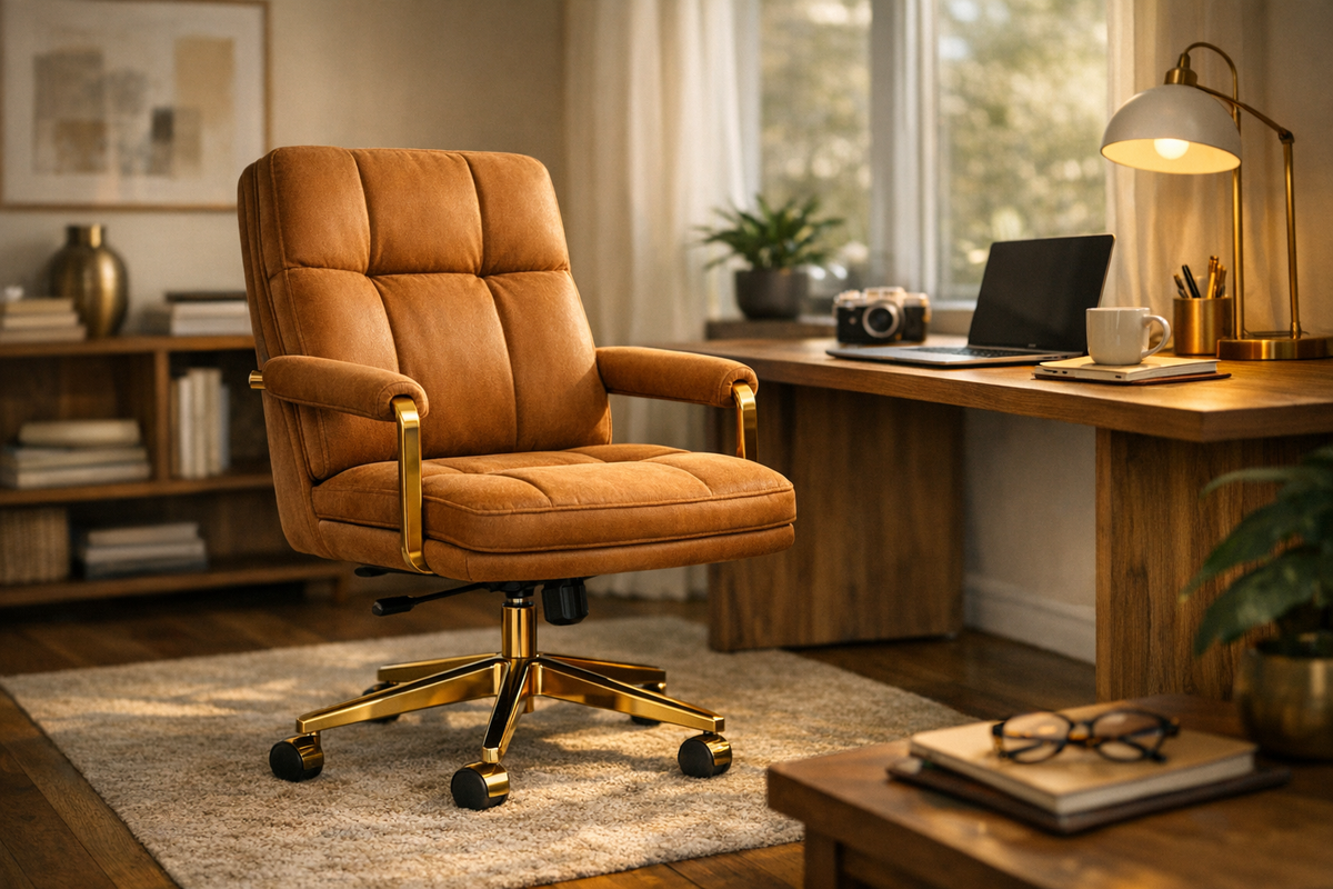 Bürostuhl Drehstuhl Retro Caramel | Schnäppchenmarkt Raum Ingolstadt