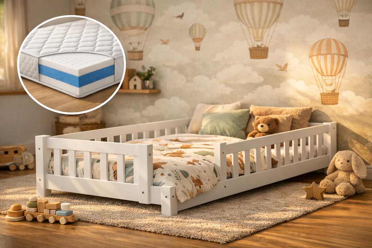 Kinderbett Jugendbett 90x200 Weiß | Schnäppchenmarkt Raum Ingolstadt