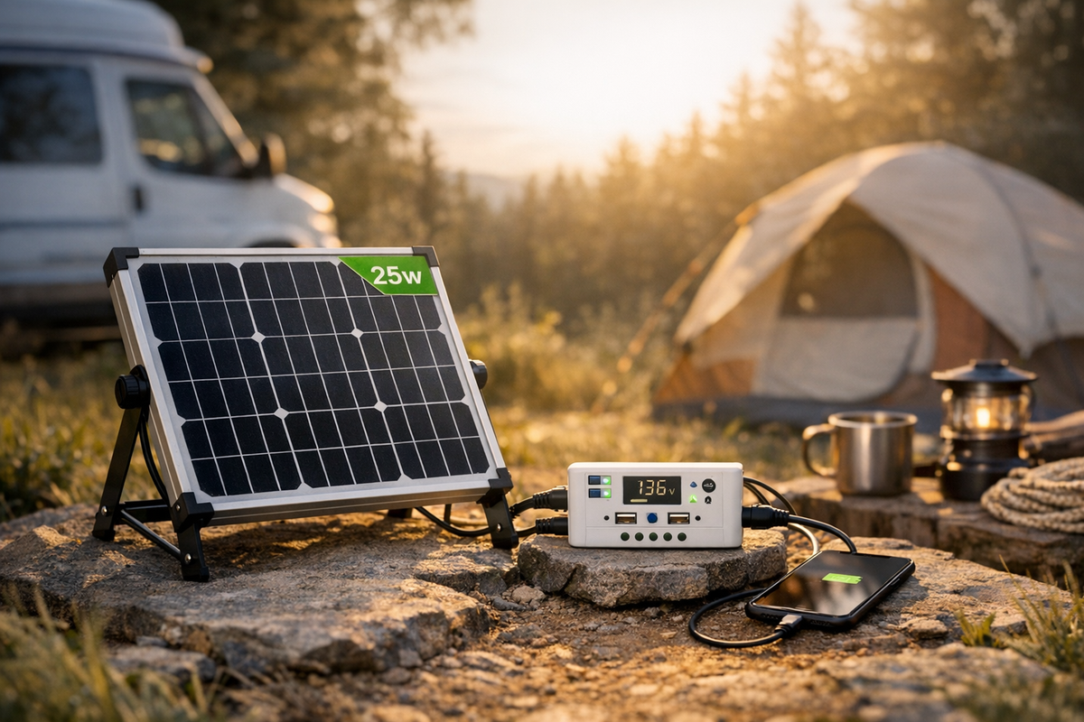 Solarmodul 25W monokristallin | Schnäppchenmarkt Raum Ingolstadt