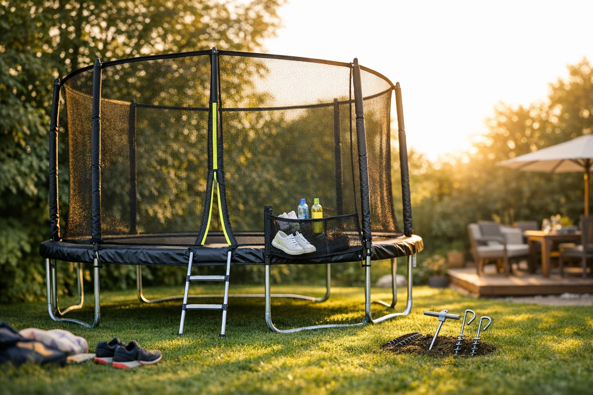 Gartentrampolin mit Sicherheitsnetz | Schnäppchenmarkt Raum Ingolstadt