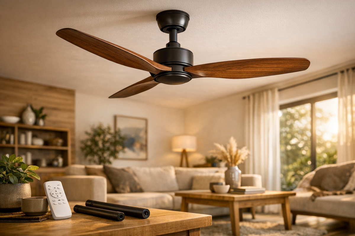 Deckenventilator Holz braun 132cm | Schnäppchenmarkt Raum Ingolstadt
