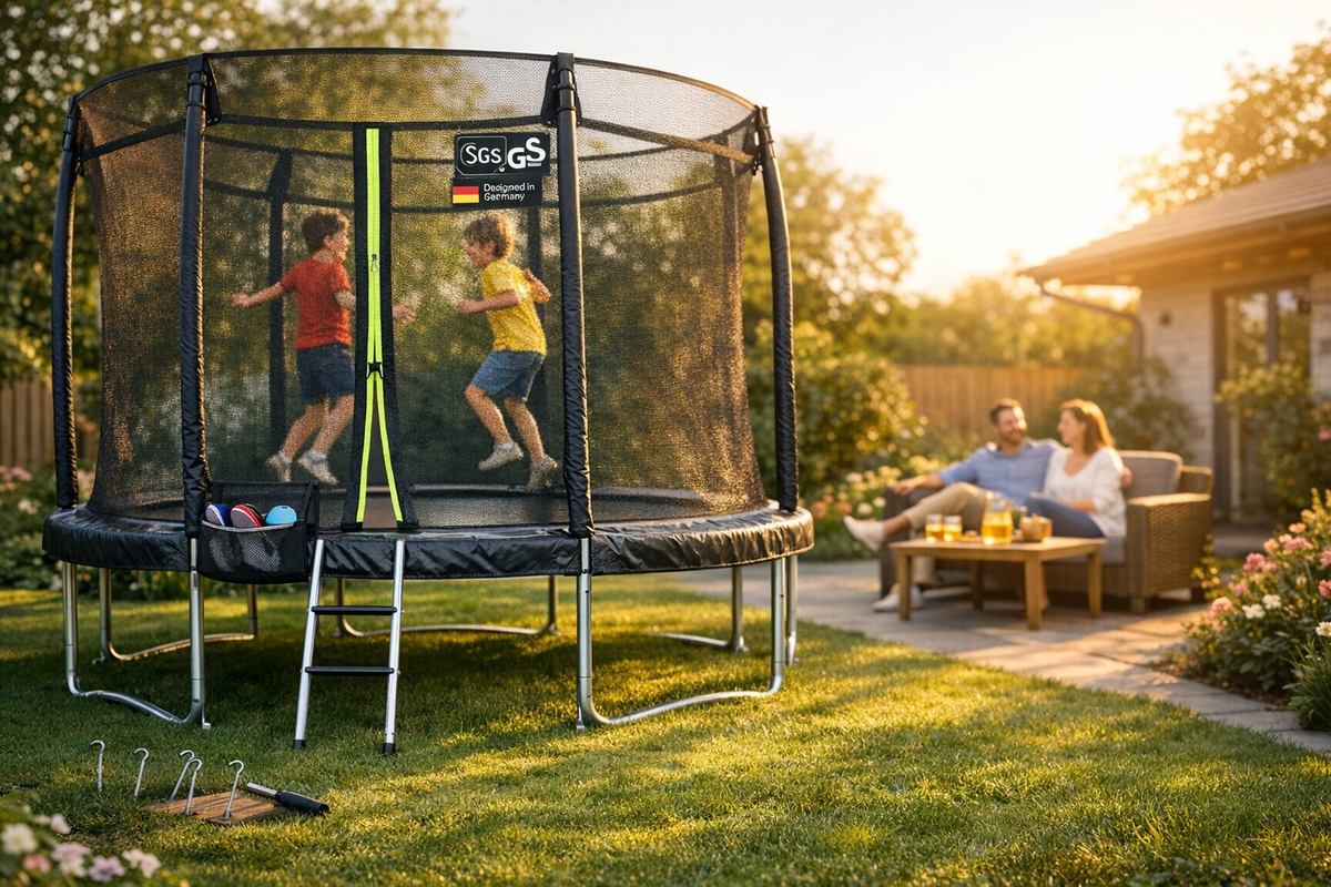 Gartentrampolin mit Sicherheitsnetz | Schnäppchenmarkt Raum Ingolstadt