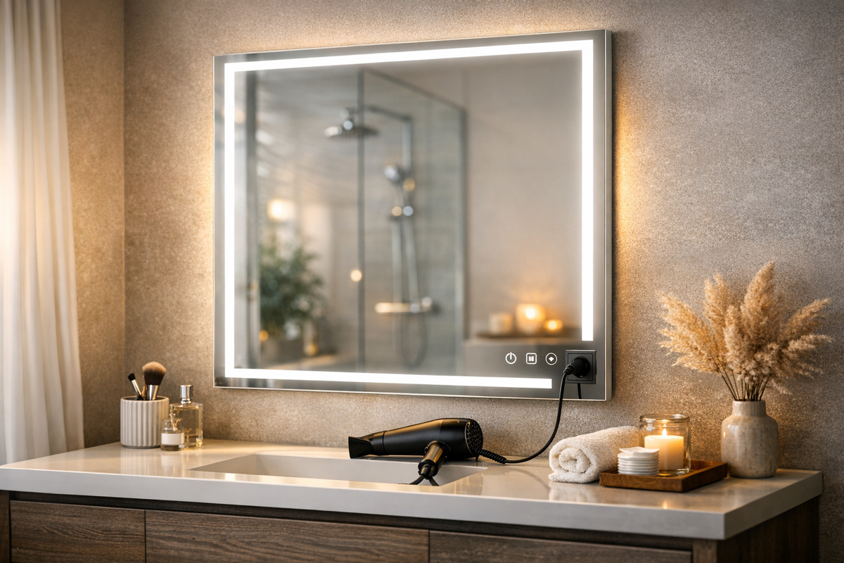 Badspiegel Wandspiegel 60x80 LED | Schnäppchenmarkt Raum Ingolstadt