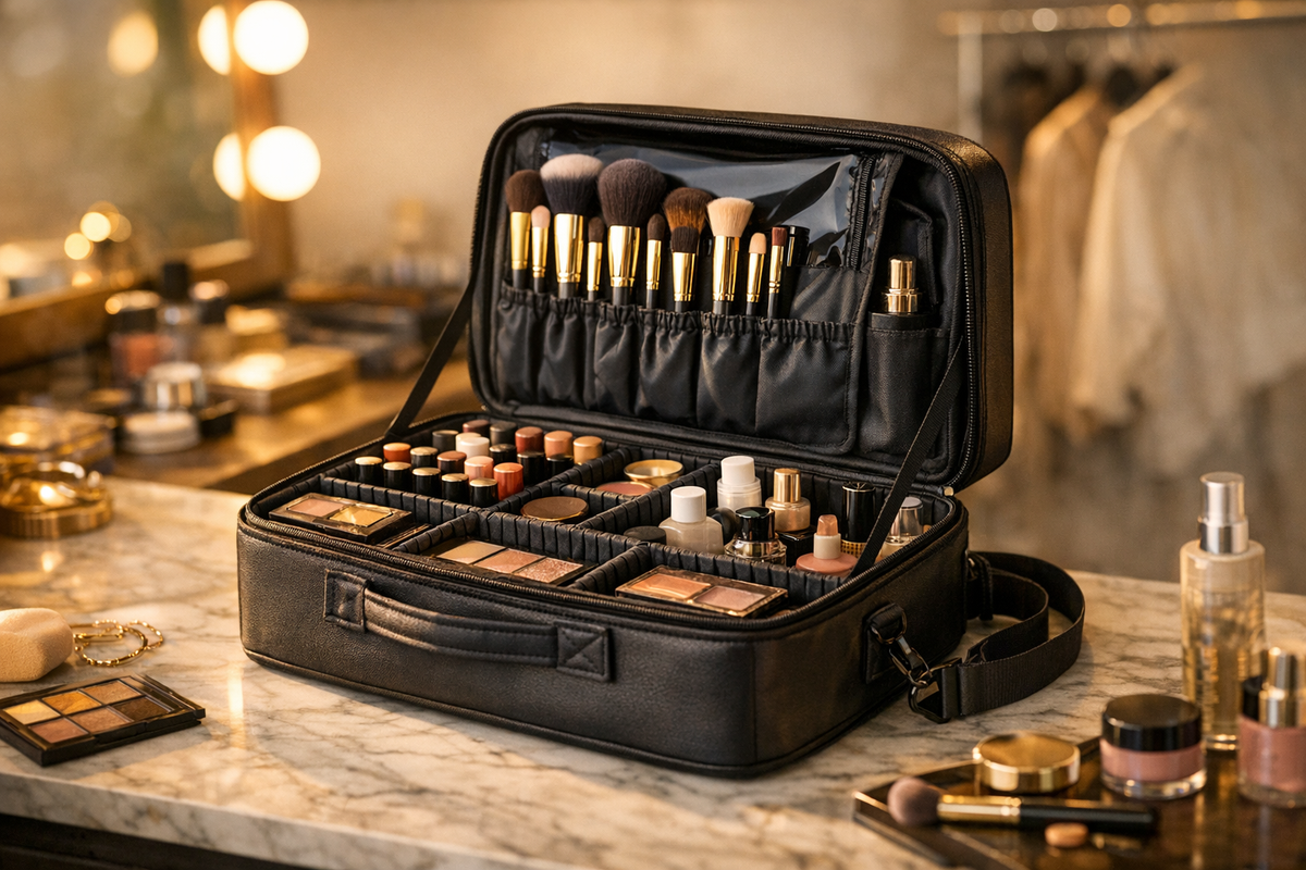 Make Up Koffer 43cm schwarz | Schnäppchenmarkt Raum Ingolstadt