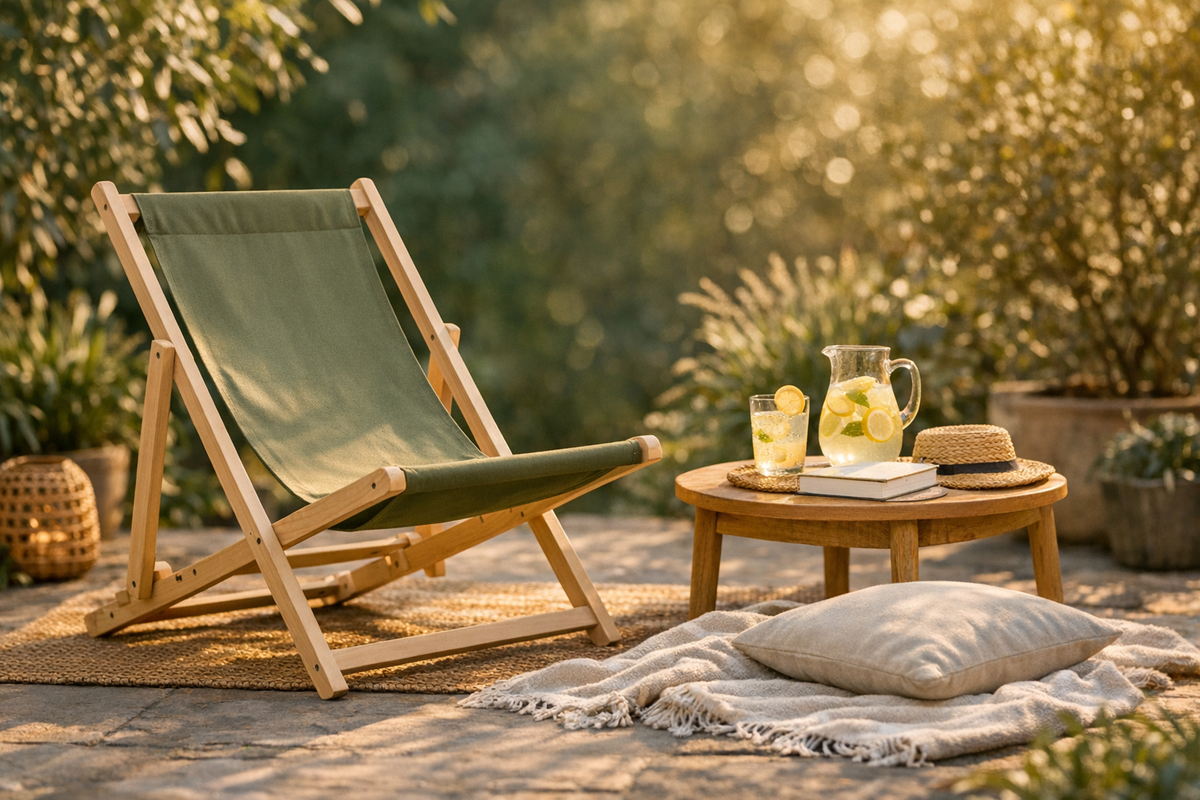 Liegestuhl Gartenstuhl klappbar oliv | Schnäppchenmarkt Raum Ingolstadt