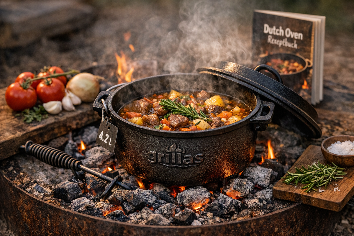 Dutch Oven Feuertopf 4.2l Gusseisen | Schnäppchenmarkt Raum Ingolstadt