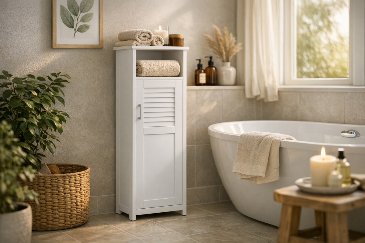 Badezimmerschrank Seitenschrank 80x25x22 cm | Schnäppchenmarkt Raum Ingolstadt